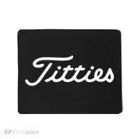 Titties Gift Funny Saying Golfer Golfing Gift Mousepad thumb 0