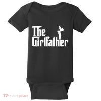 The Girl Father Gift Funny Dad Best FatherS Day Baby Bodysuit thumb 0