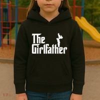 The Girl Father Gift Funny Dad Best FatherS Day Kids Hoodie thumb 3