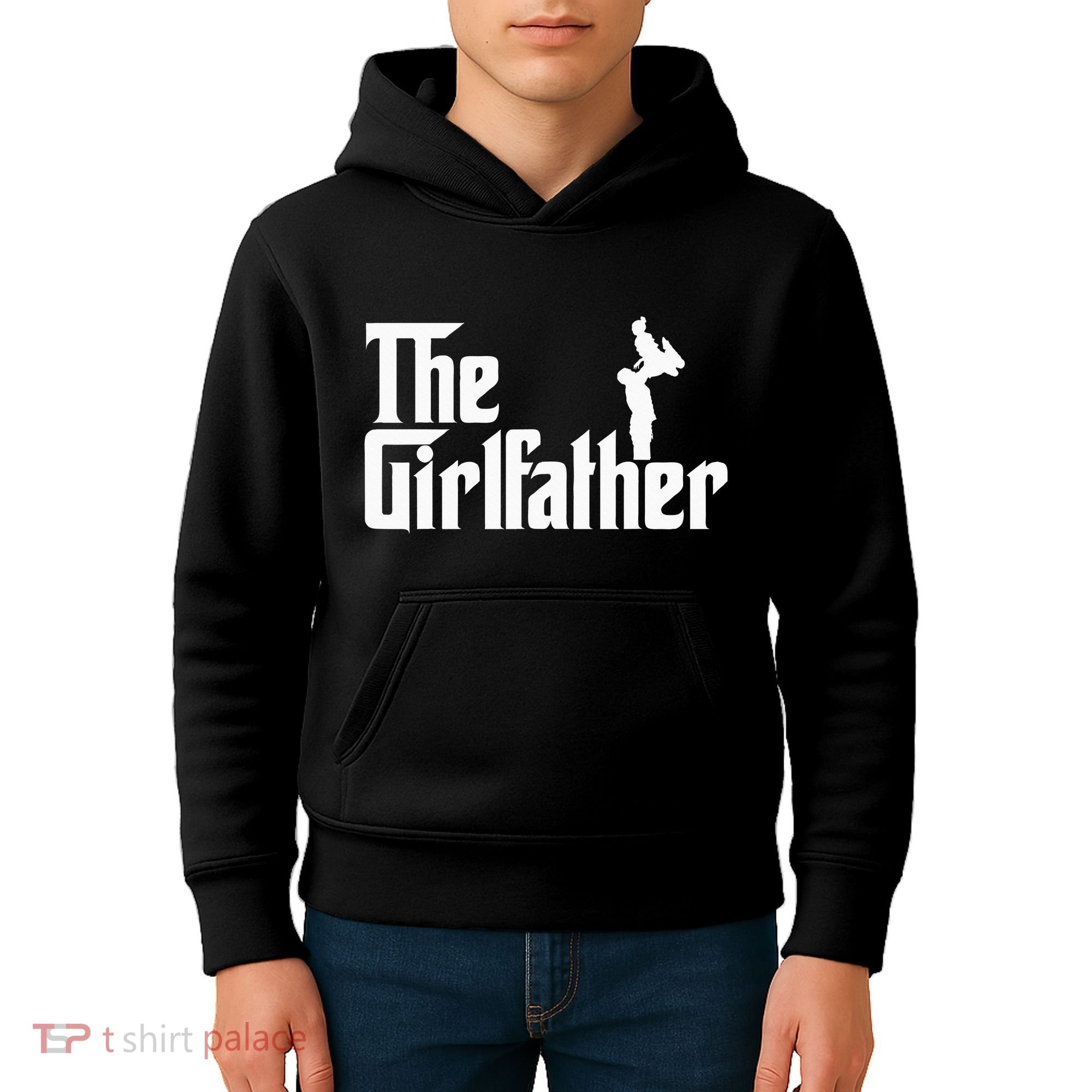 The Girl Father Gift Funny Dad Best FatherS Day Kids Hoodie