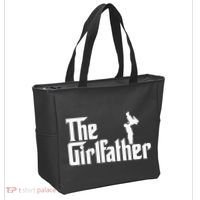 The Girl Father Gift Funny Dad Best FatherS Day Tote Bag thumb 2