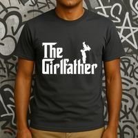 The Girl Father Gift Funny Dad Best FatherS Day T-Shirt thumb 3