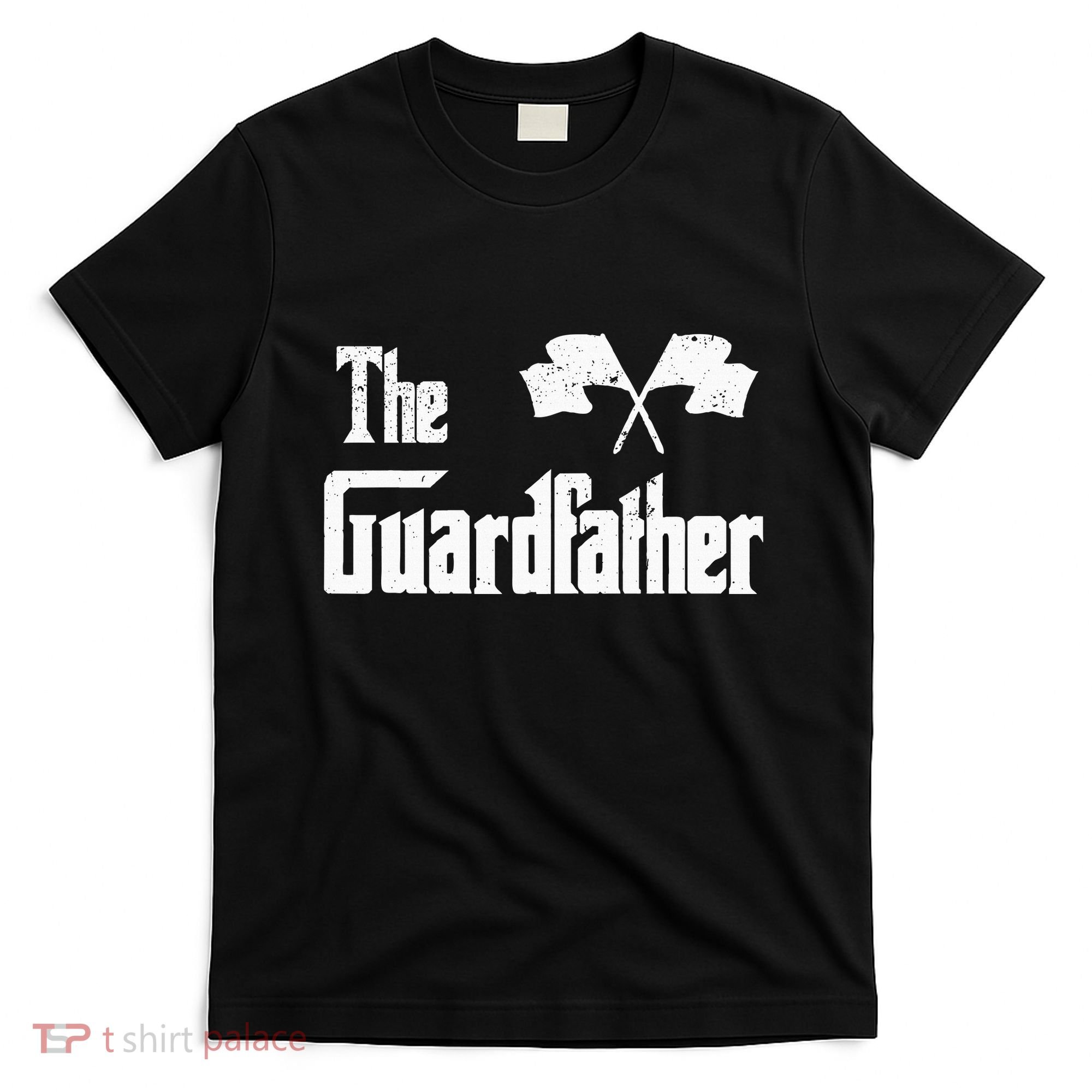 The Guardfather Funny Meme Color Guard Proud Dad Colorguard T-Shirt