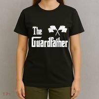 The Guardfather Funny Meme Color Guard Proud Dad Colorguard T-Shirt thumb 4