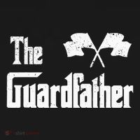 The Guardfather Funny Meme Color Guard Proud Dad Colorguard T-Shirt thumb 7