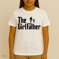 The Girl Father Funny Dad Of Daddy Daughter T-Shirt thumb 4