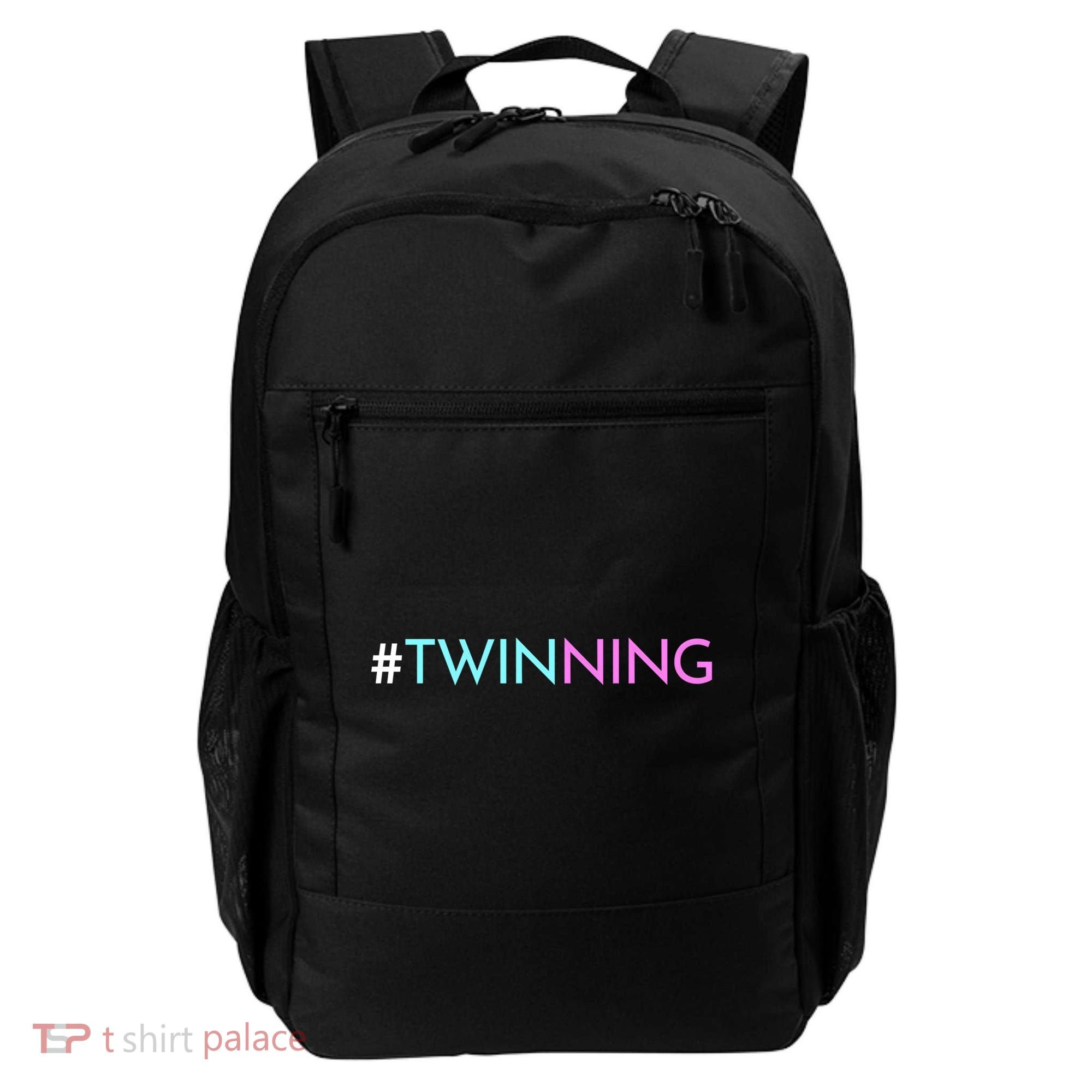 Twinning Gift Funny Twins Matching Fraternal Or Identical Meaningful Gift Backpack
