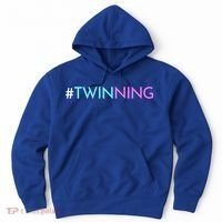 Twinning Gift Funny Twins Matching Fraternal Or Identical Meaningful Gift Hoodie thumb 0
