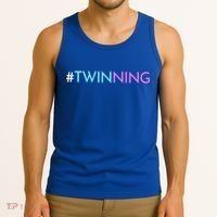 Twinning Gift Funny Twins Matching Fraternal Or Identical Meaningful Gift Tank Top thumb 3