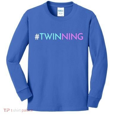 Twinning Gift Funny Twins Matching Fraternal Or Identical Meaningful Gift Kids Long Sleeve Shirt