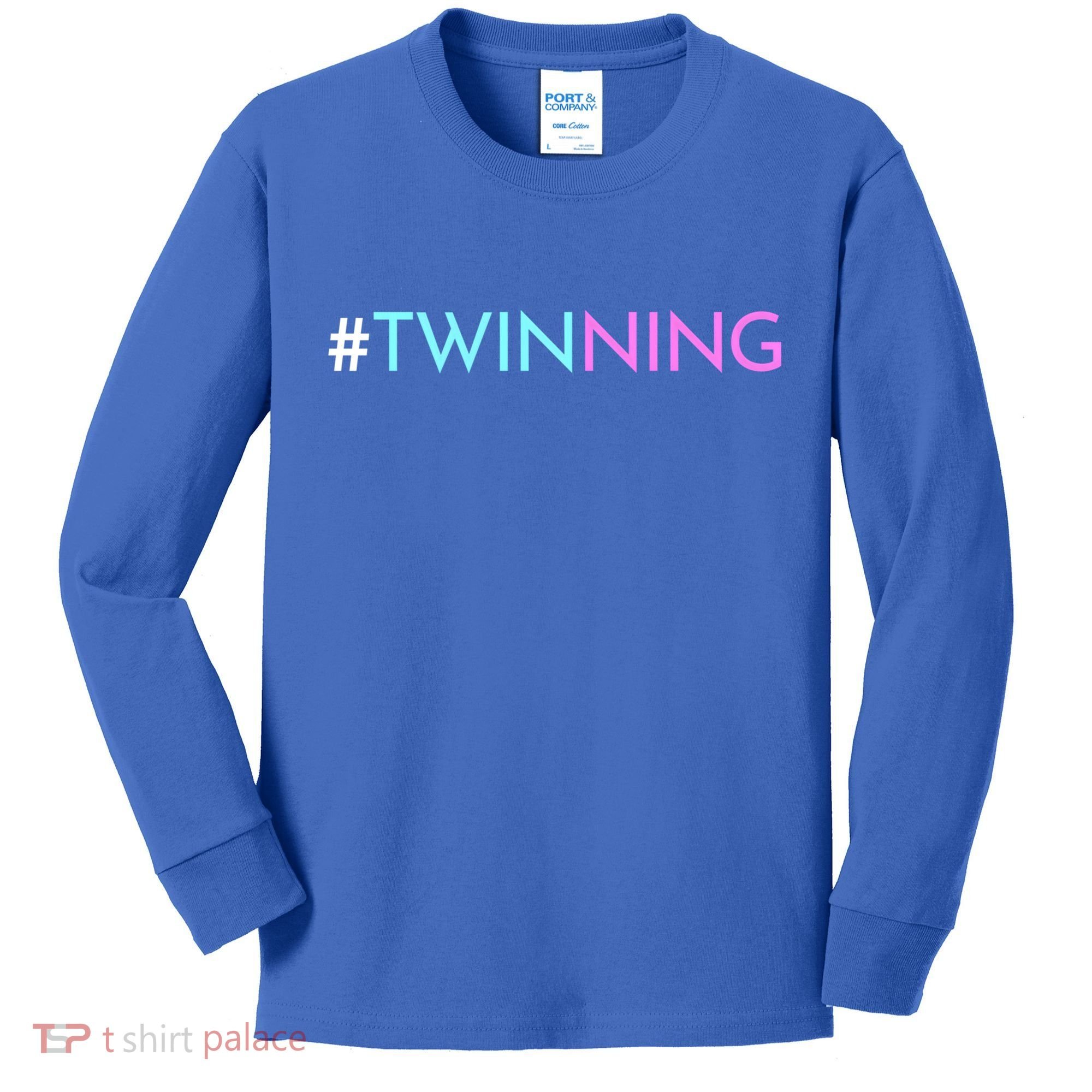 Twinning Gift Funny Twins Matching Fraternal Or Identical Meaningful Gift Kids Long Sleeve Shirt