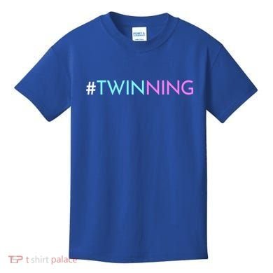 Twinning Gift Funny Twins Matching Fraternal Or Identical Meaningful Gift Kids T-Shirt