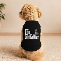 The Girlfather Funny Daddy Daughter Doggie Tank thumb 2