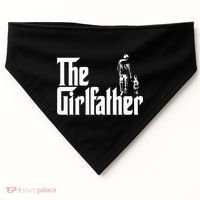 The Girlfather Funny Daddy Daughter USA-Made Doggie Bandana thumb 0