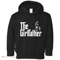 The Girlfather Funny Daddy Daughter Toddler Hoodie thumb 0