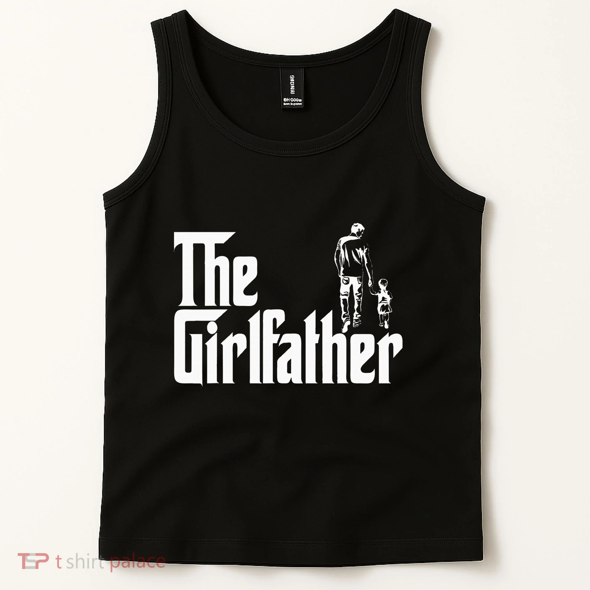 The Girlfather Funny Daddy Daughter Tank Top