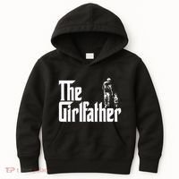The Girlfather Funny Daddy Daughter Kids Hoodie thumb 0