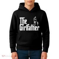 The Girlfather Funny Daddy Daughter Kids Hoodie thumb 4