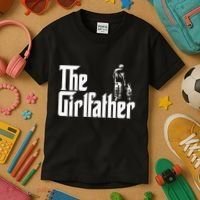 The Girlfather Funny Daddy Daughter Kids T-Shirt thumb 3