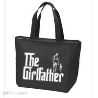 The Girlfather Funny Daddy Daughter Tote Bag thumb 3