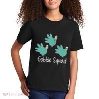 Turkey Glove Gobble Squad Nurse Happy Thanksgiving Kids T-Shirt thumb 2