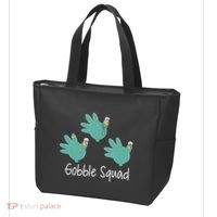 Turkey Glove Gobble Squad Nurse Happy Thanksgiving Tote Bag thumb 3