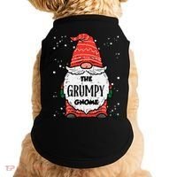 The Grumpy Gnome Xmas Matching Christmas For Family Doggie Tank thumb 0