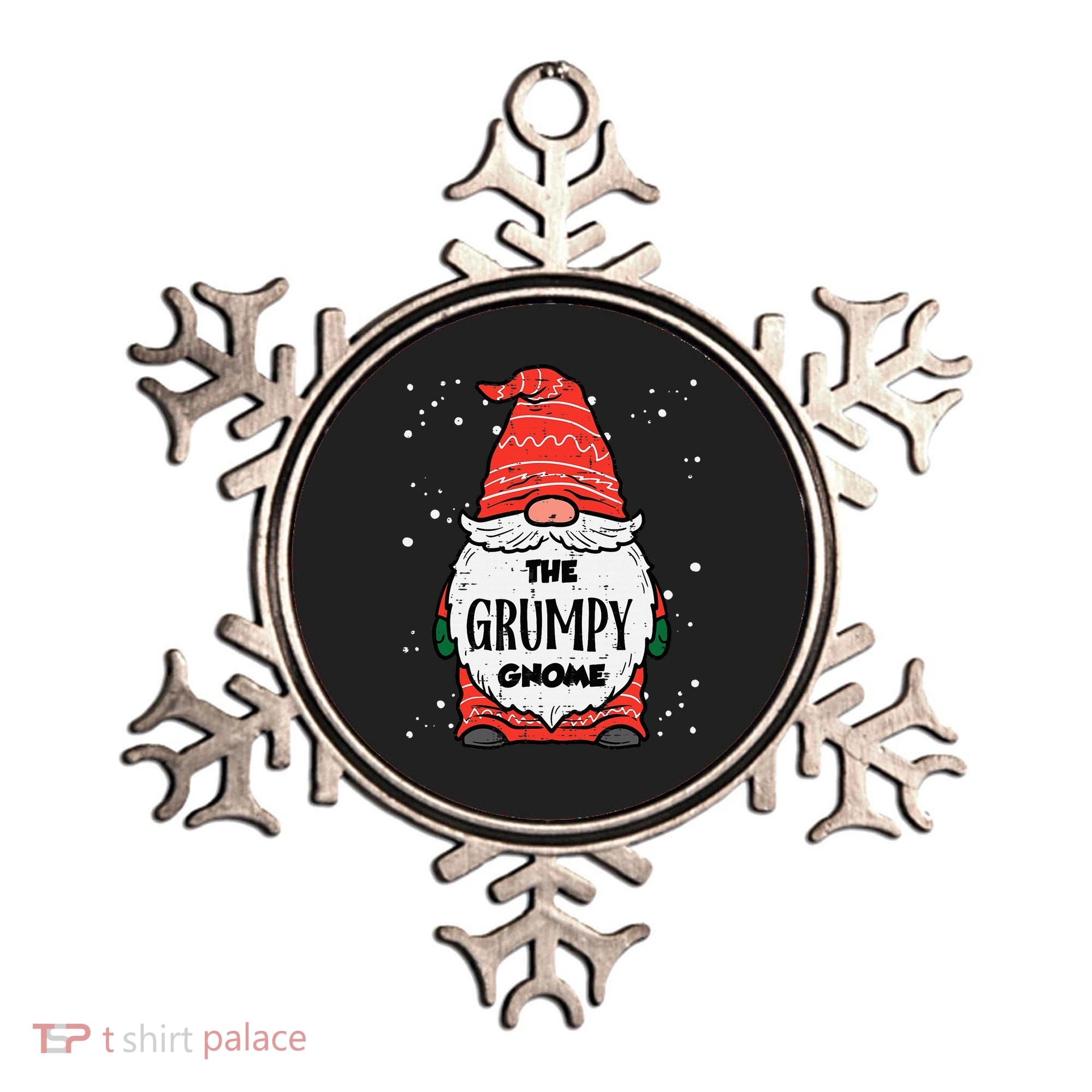 The Grumpy Gnome Xmas Matching Christmas For Family Ornament