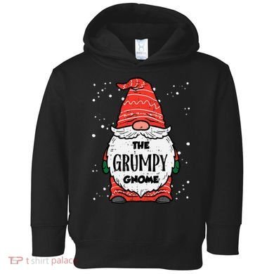 The Grumpy Gnome Xmas Matching Christmas For Family Toddler Hoodie
