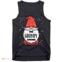 The Grumpy Gnome Xmas Matching Christmas For Family Tank Top thumb 0