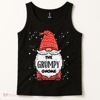The Grumpy Gnome Xmas Matching Christmas For Family Tank Top thumb 2