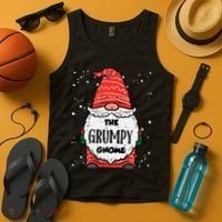 The Grumpy Gnome Xmas Matching Christmas For Family Tank Top thumb 4