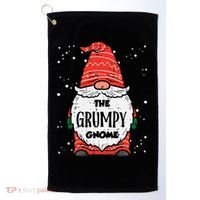 The Grumpy Gnome Xmas Matching Christmas For Family Golf Towel thumb 0