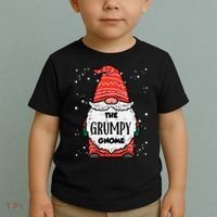 The Grumpy Gnome Xmas Matching Christmas For Family Toddler T-Shirt thumb 2