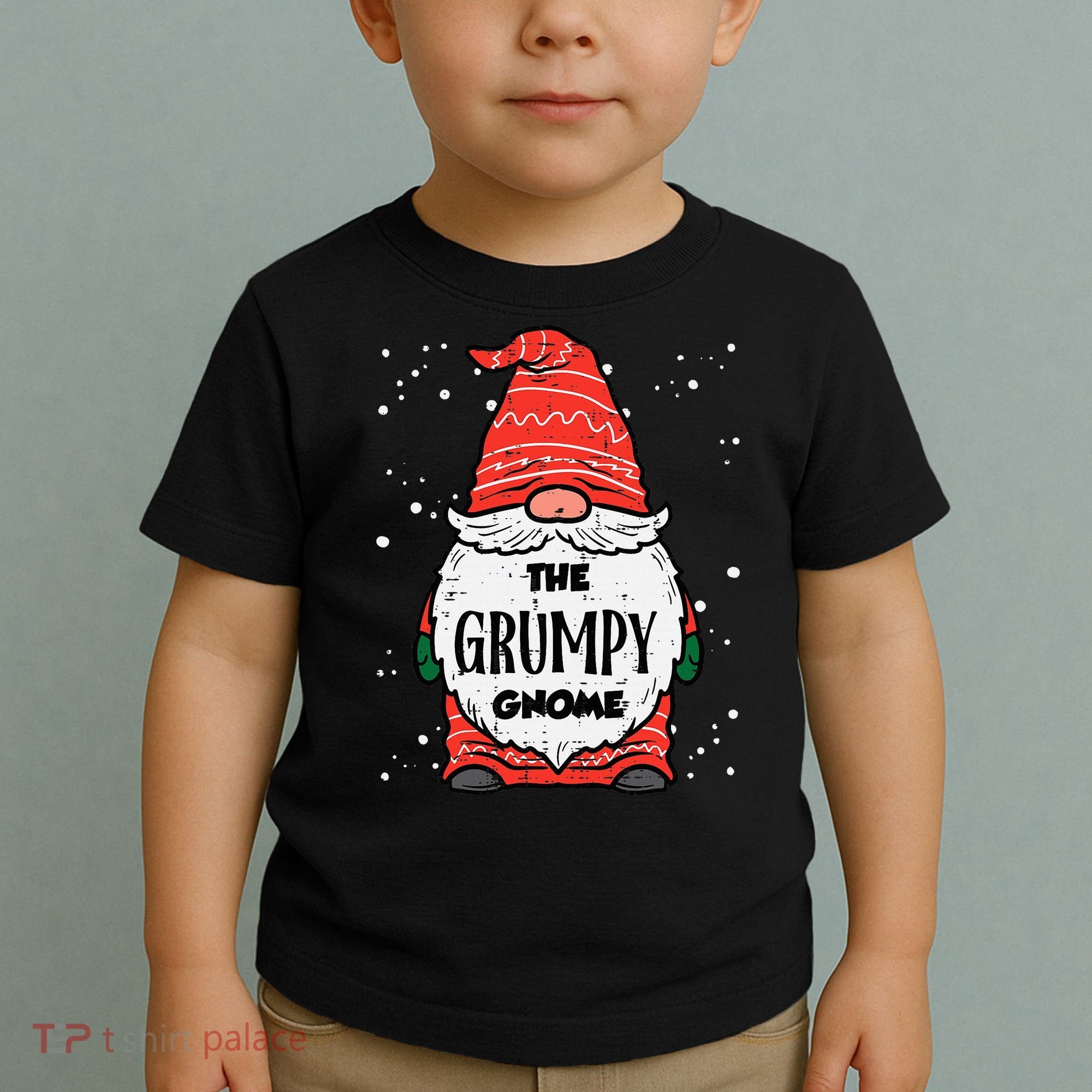 The Grumpy Gnome Xmas Matching Christmas For Family Toddler T-Shirt