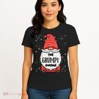 The Grumpy Gnome Xmas Matching Christmas For Family Women's T-Shirt thumb 4