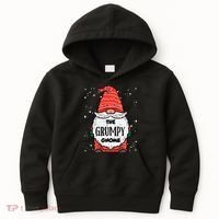 The Grumpy Gnome Xmas Matching Christmas For Family Kids Hoodie thumb 0