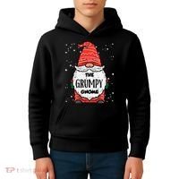 The Grumpy Gnome Xmas Matching Christmas For Family Kids Hoodie thumb 4
