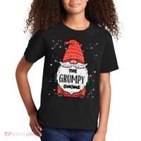 The Grumpy Gnome Xmas Matching Christmas For Family Kids T-Shirt thumb 2