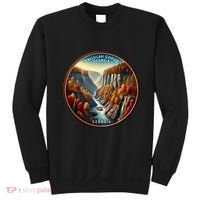 Tallulah Gorge Georgia In The Fall Autumn Leaves Sweatshirt thumb 0