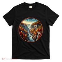 Tallulah Gorge Georgia In The Fall Autumn Leaves T-Shirt thumb 0