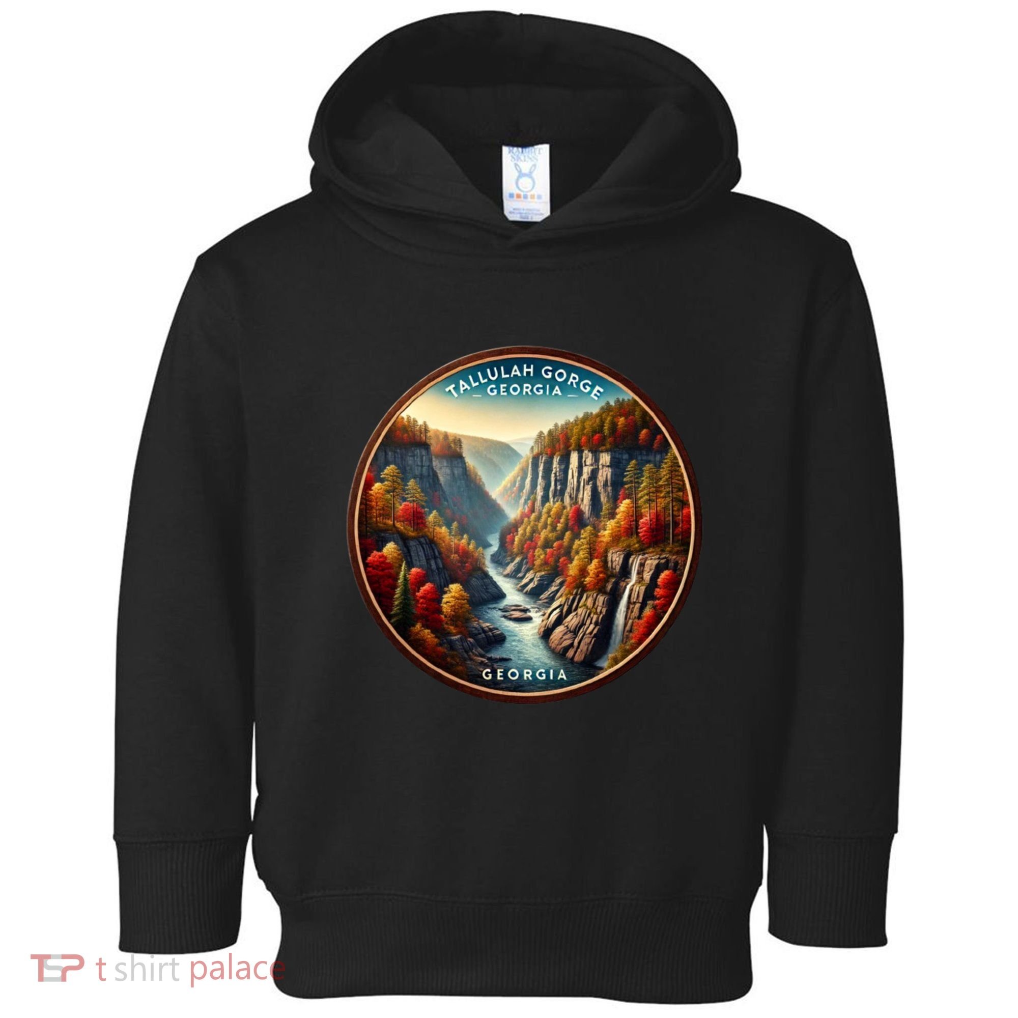Tallulah Gorge Georgia In The Fall Autumn Leaves Toddler Hoodie