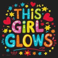 This Girl Glows For Women & Tie Dye 80s Themed Disco Women's Sweatshirt thumb 2