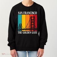 The Golden Gate Bridge From San Francisco California Women's Sweatshirt thumb 0