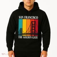 The Golden Gate Bridge From San Francisco California Hoodie thumb 2