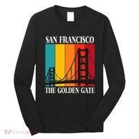 The Golden Gate Bridge From San Francisco California Long Sleeve Shirt thumb 0