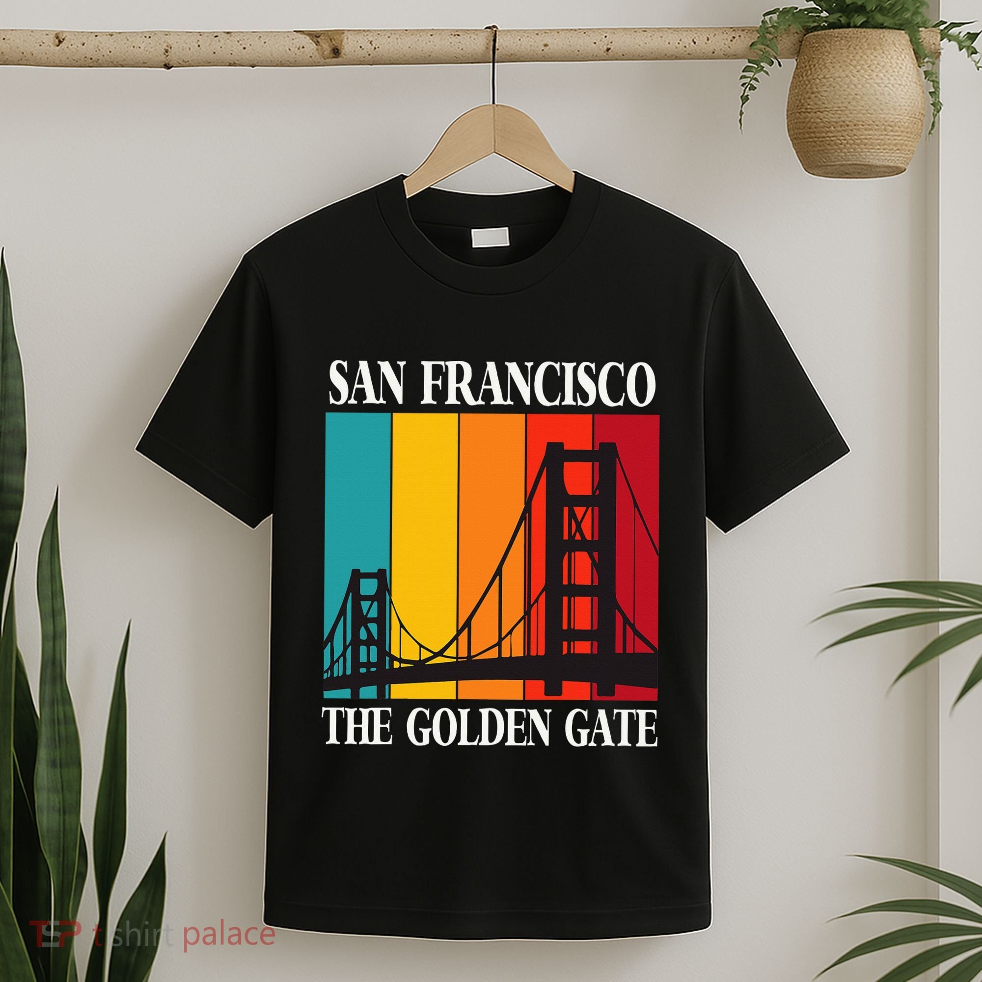 The Golden Gate Bridge From San Francisco California T-Shirt