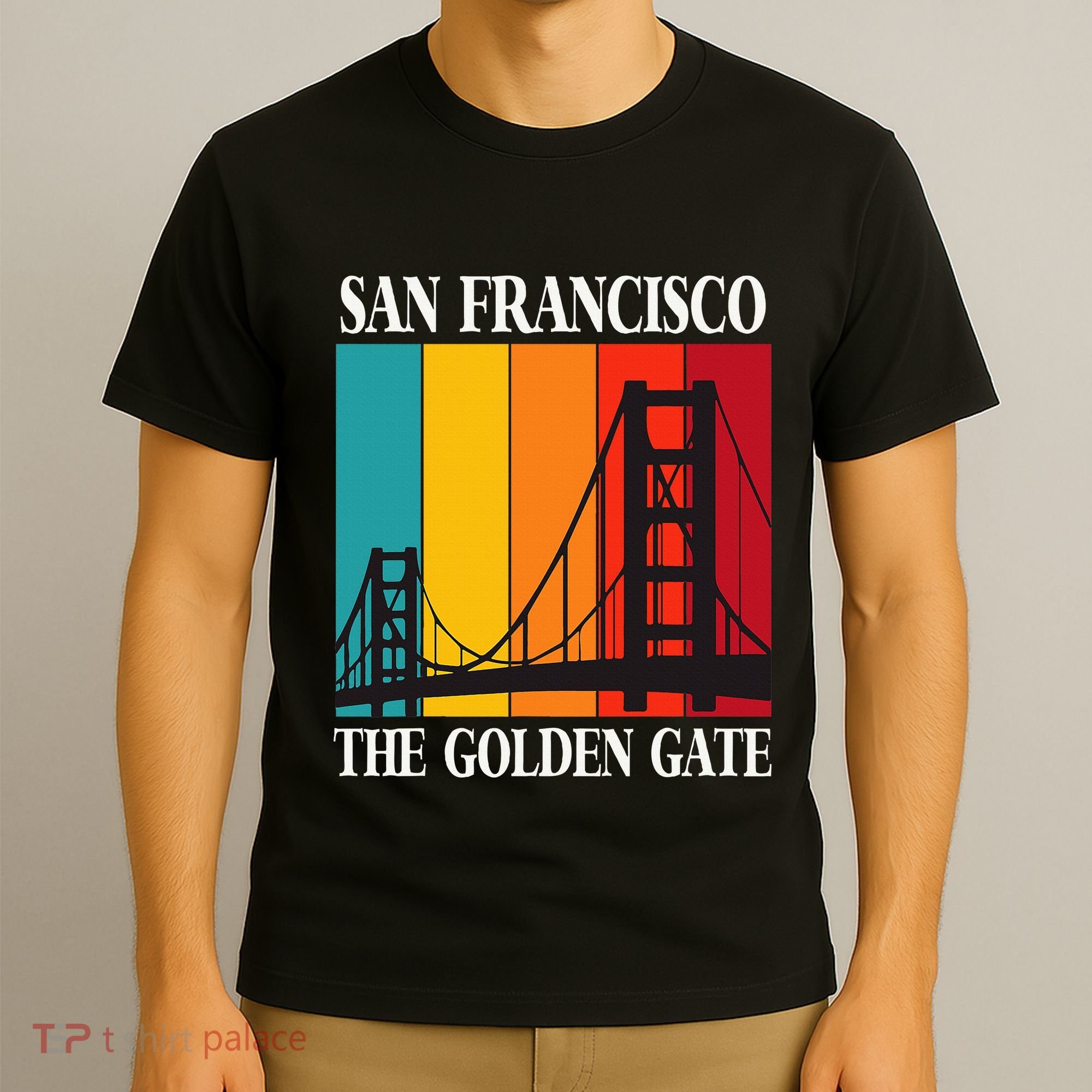 The Golden Gate Bridge From San Francisco California T-Shirt
