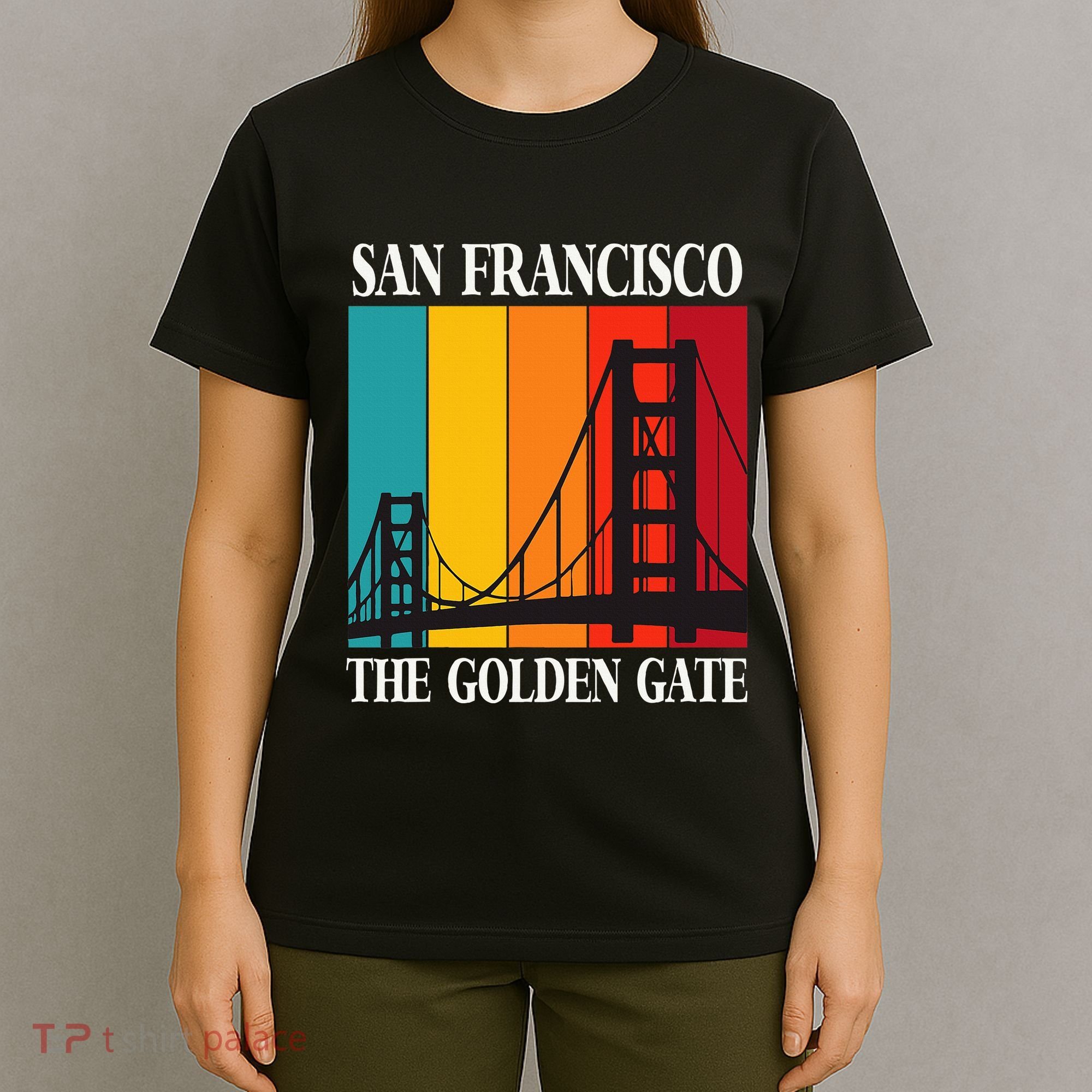 The Golden Gate Bridge From San Francisco California T-Shirt