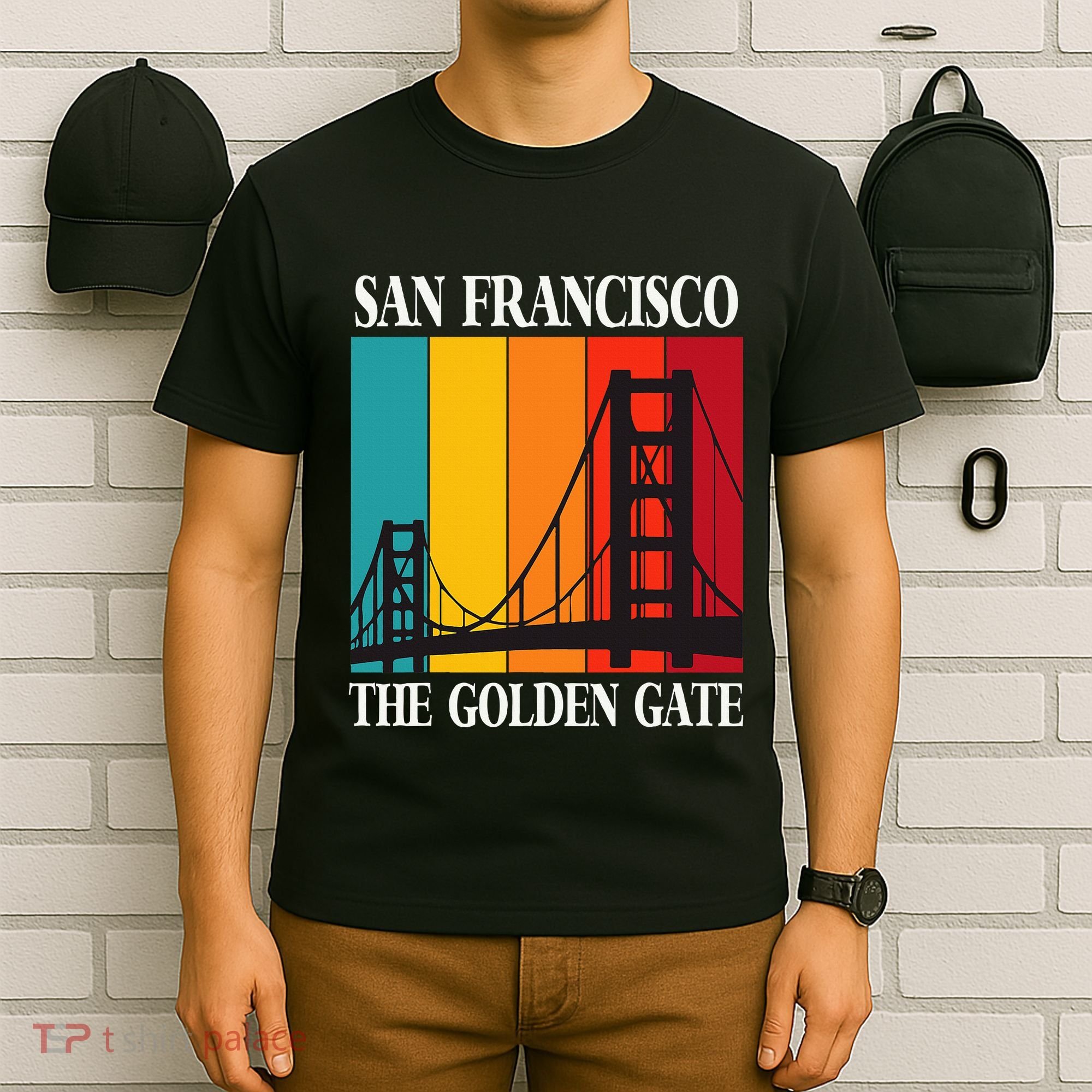 The Golden Gate Bridge From San Francisco California T-Shirt